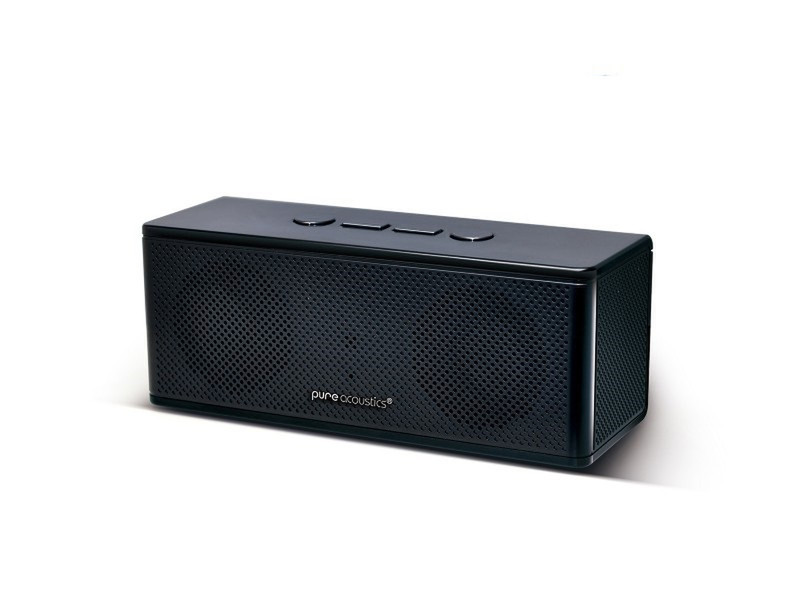 Pure Acoustics Hipbox Mini Stereo 6W Rectangle Black