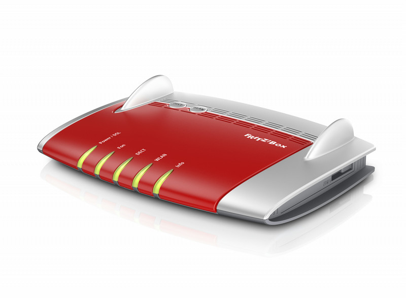 AVM FRITZ!Box 7560 Dual-band (2.4 GHz / 5 GHz) Gigabit Ethernet Красный 3G 4G