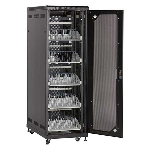 Black Box MSC-60-CNN Portable device management cart Черный тележки / шкаф управления портативными устройствами