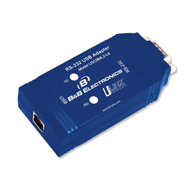 IMC Networks USO9ML2-LS USB 1.1 RS-232 Blue serial converter/repeater/isolator