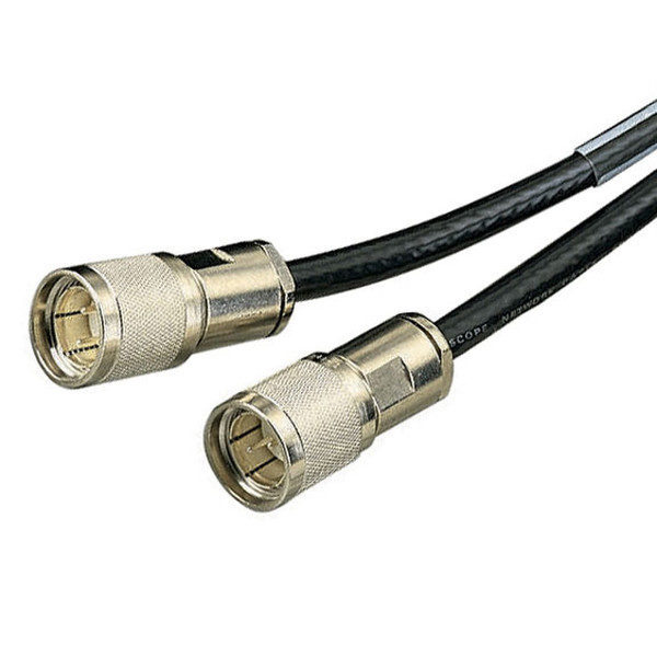 Black Box EWN010-0020-MF 6м Twinax Twinax Черный коаксиальный кабель