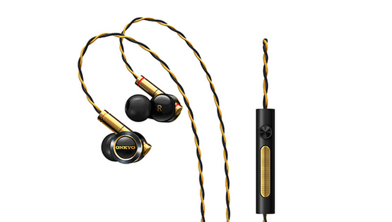 Philips E900M Binaural In-ear Black,Gold