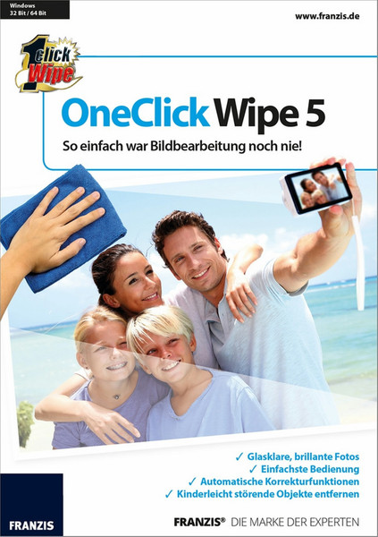 Franzis Verlag OneClick Wipe 5