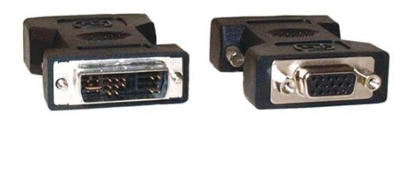 Kindermann 5809000006 DVI-A VGA Черный кабельный разъем/переходник