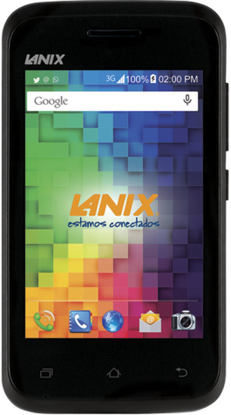 Lanix Ilium X110 4ГБ Черный смартфон