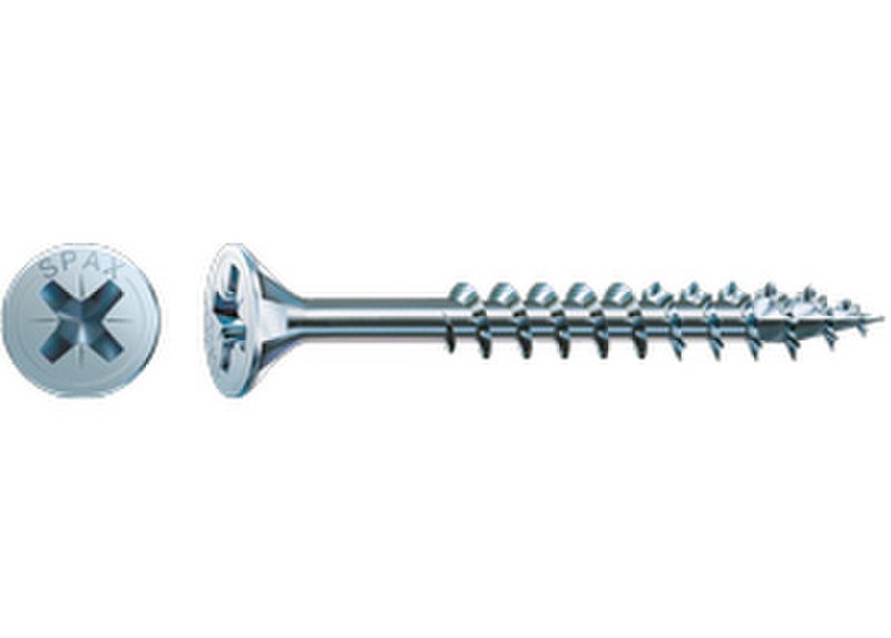 SPAX Flat countersunk head, Cross recess Z