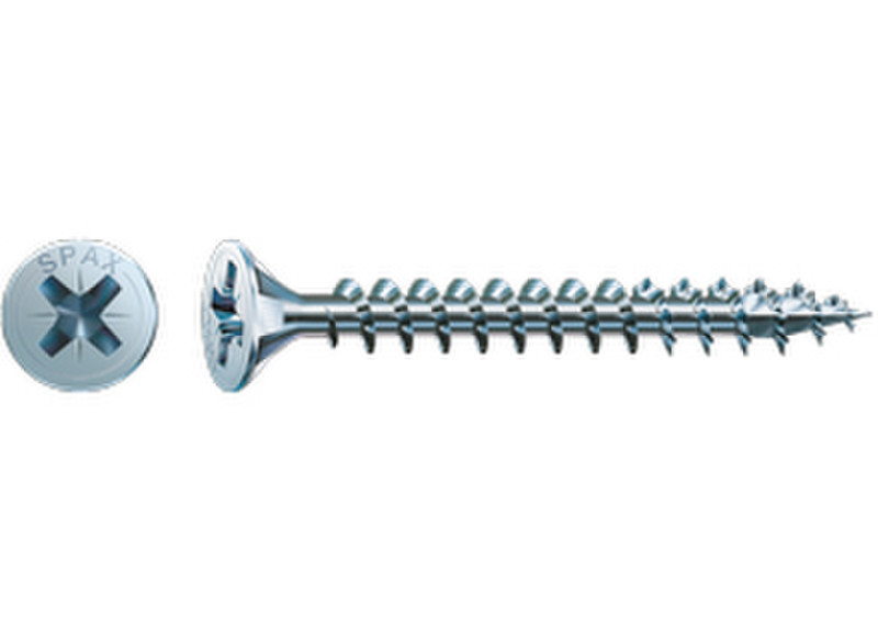 SPAX Flat countersunk head, Cross recess Z