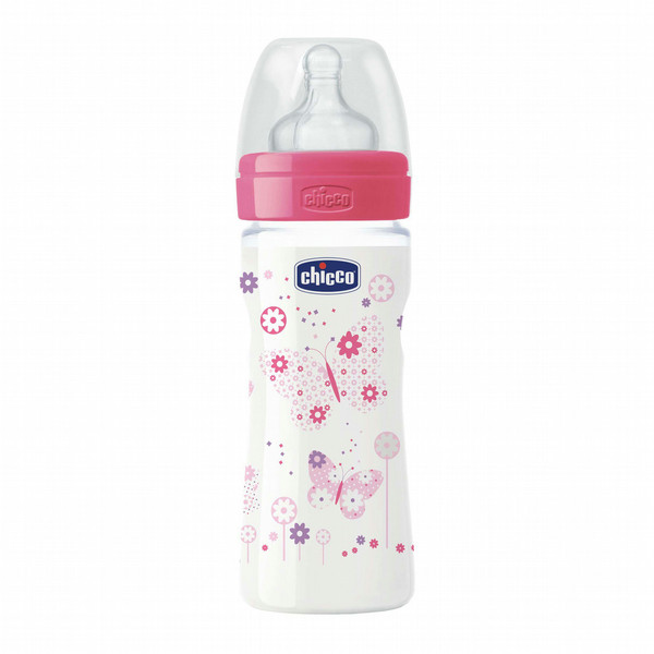Chicco 105643919 250ml Polypropylene (PP) Pink,White feeding bottle