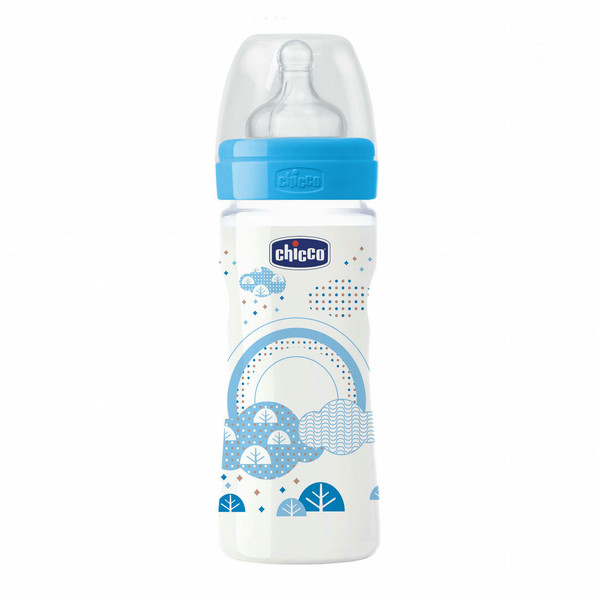 Chicco 105643909 250ml Polypropylene (PP) Blau, Weiß Babyflasche