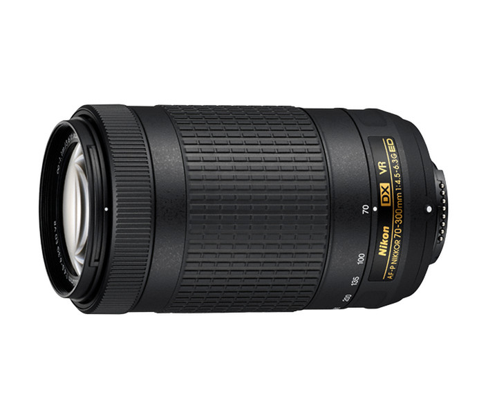 Nikon AF-P DX NIKKOR 70-300mm f/4.5-6.3G ED VR SLR Super telephoto lens Черный