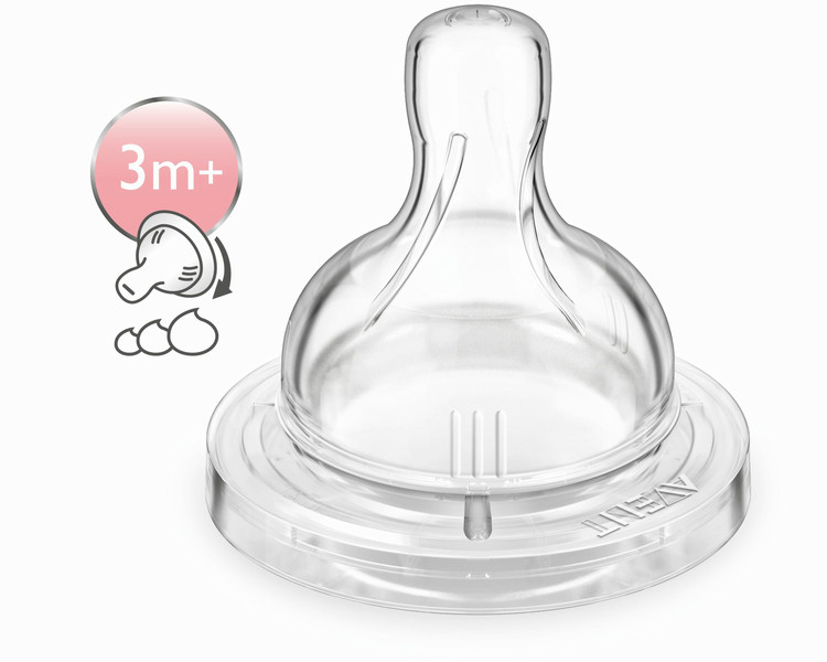 Philips AVENT SCF425/27 Silicone Variable flow bottle nipple