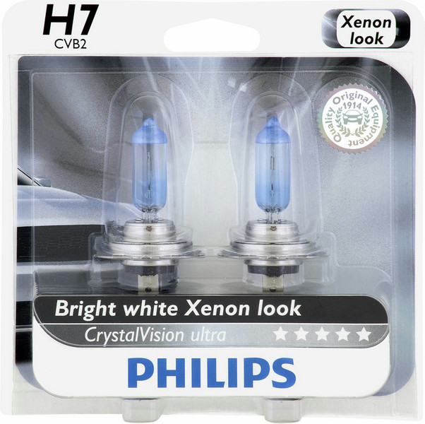 Philips CrystalVision Ultra 12972CVB2 H7 55W Xenon PX26d car light bulb