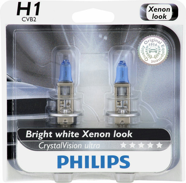 Philips CrystalVision Ultra 12258CVB2 Н1 55W Xenon P14.5s car light bulb