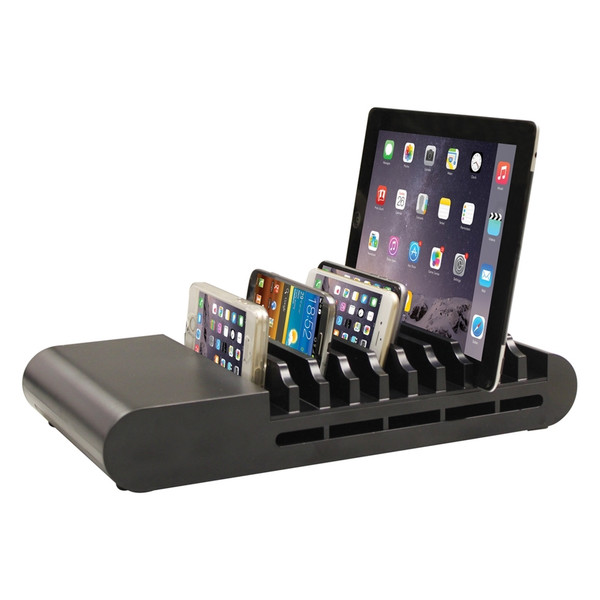 Hamilton Buhl LTT10 Desktop mounted Black charging station organizer