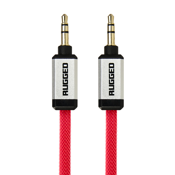 Gecko GG100072 1m 3.5mm 3.5mm Rot Audio-Kabel