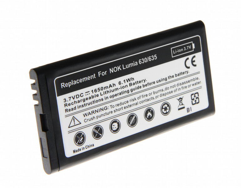 Insmat 106-9473 Lithium-Ion 1650mAh 3.7V rechargeable battery