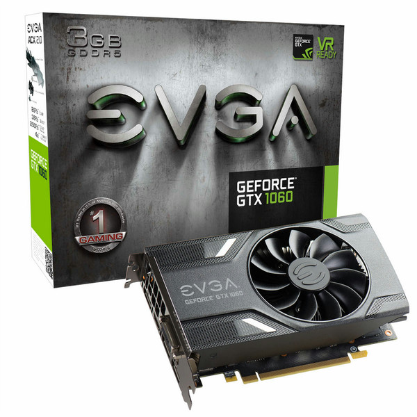 EVGA GeForce GTX 1060 3GB GAMING GeForce GTX 1060 3ГБ GDDR5