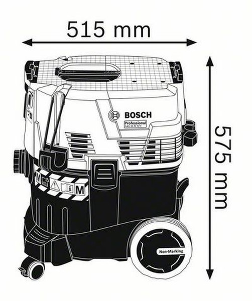 Bosch GAS 35 M AFC Professional 1380W