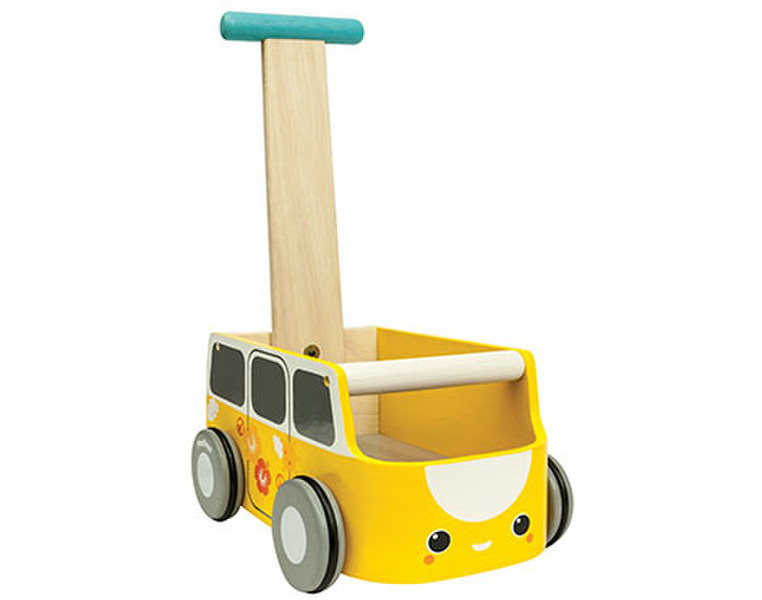 PlanToys Van Walker Деревянный Желтый игрушка на веревочке