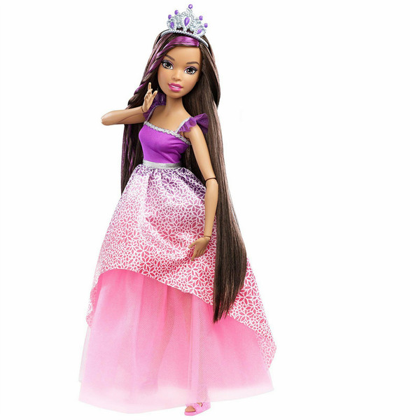 Barbie Endless Hair Kingdom Разноцветный кукла