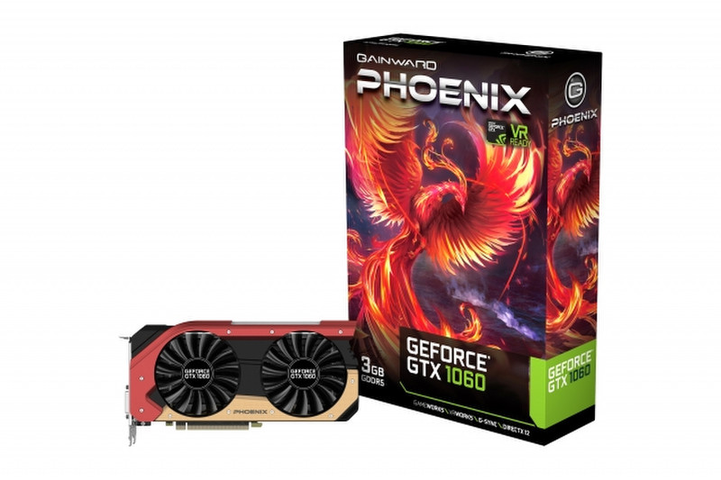 Gainward GeForce GTX 1060 Phoenix GeForce GTX 1060 3ГБ GDDR5