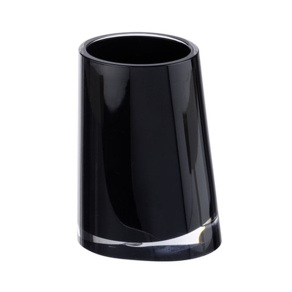 WENKO Black & White 20252100 Акриловый Одиночный Отдельностоящий стакан для ванной комнаты тумблер для ванной