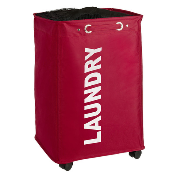 WENKO Laundry bin Quadro Red