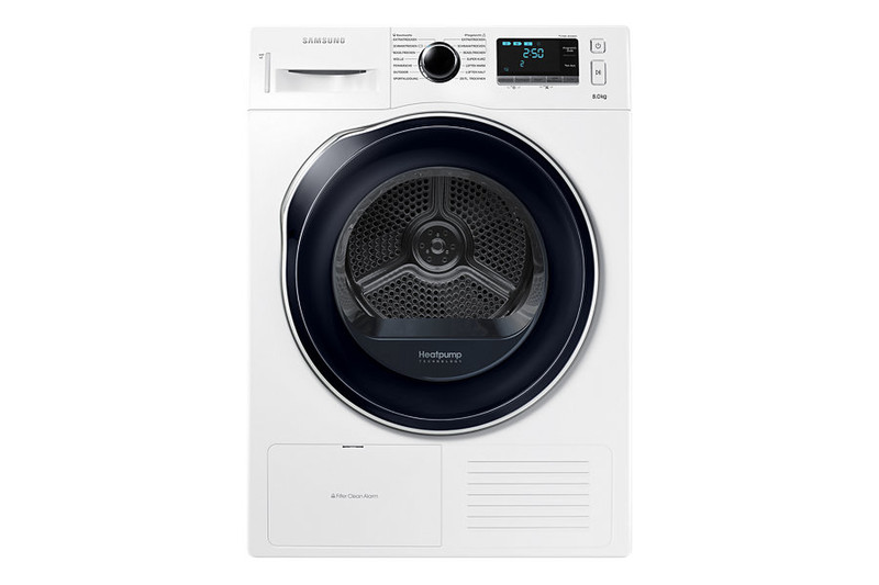 Samsung DV80K6010CW Freistehend Frontlader 8kg A++ Weiß Wäschetrockner