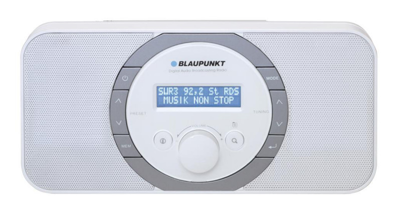 Blaupunkt RXD 120 Персональный Цифровой Белый радиоприемник
