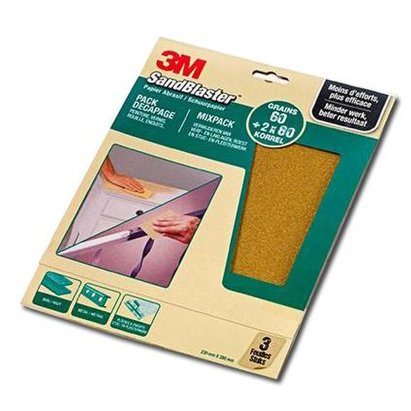 3M SandBlaster Abrasive sheet Coarse grit