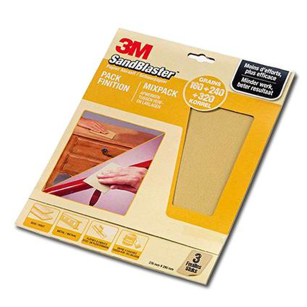 3M SandBlaster Abrasive sheet Fine grit