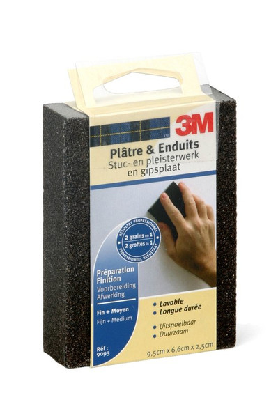 3M DW9093 Sanding sponge Medium/Fine grit manual sanding supply