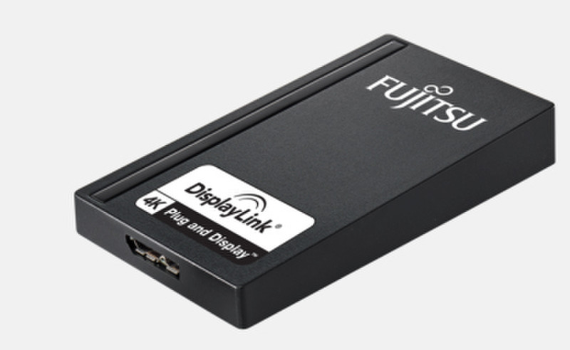 Fujitsu S26391-F6099-L500 3840 x 2160пикселей Черный USB графический адаптер