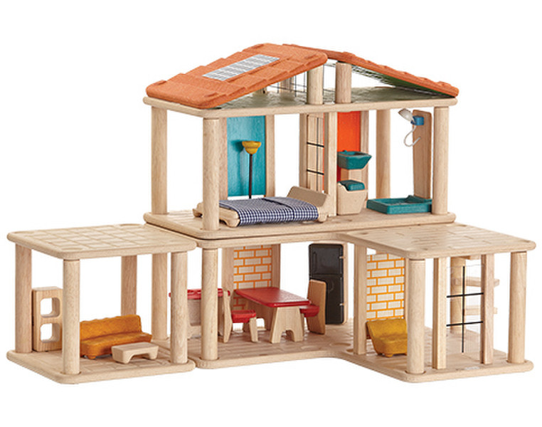 PlanToys Creative Play House Деревянный Разноцветный кукольный домик