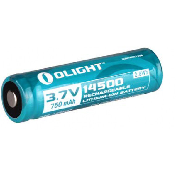 Olight 14500 Lithium-Ion 750mAh 3.7V rechargeable battery