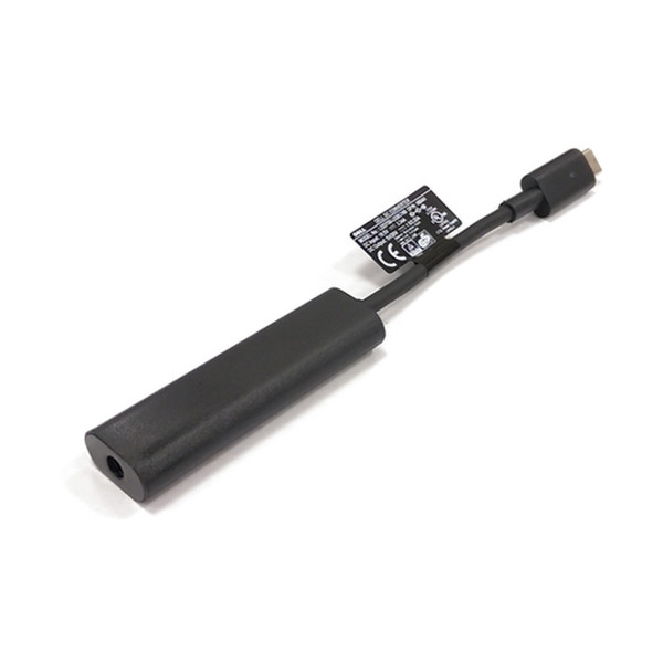 DELL 470-ACFG USB C 4.5mm Barrel Черный кабельный разъем/переходник