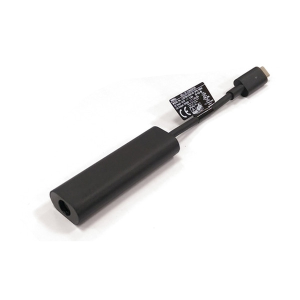 DELL 470-ACFH USB C 7.4mm Barrel Черный кабельный разъем/переходник