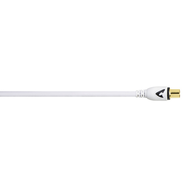 Hama 00127025 1.5m Black,White coaxial cable