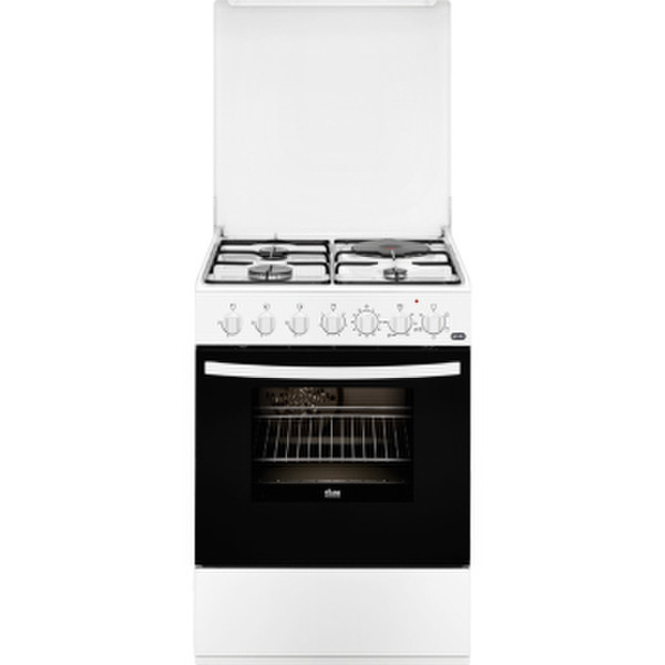 Faure FCM65201WA Freestanding Combi hob A White