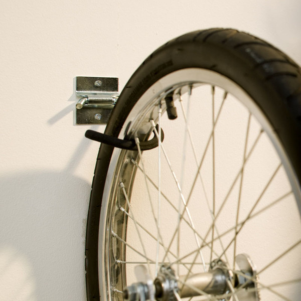 Duraline 1130386 Indoor bicycle holder Wand-montiert Grau Fahrradhalter