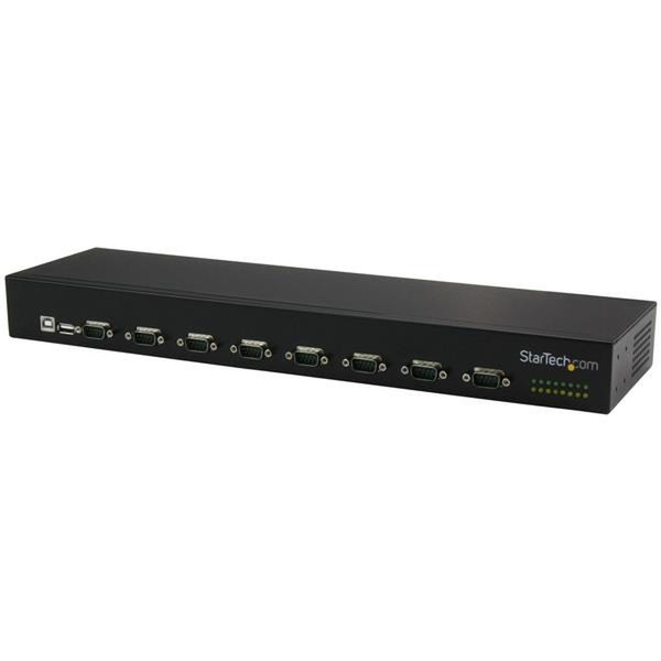 StarTech.com ICUSB23208FD USB 2.0 Черный хаб-разветвитель