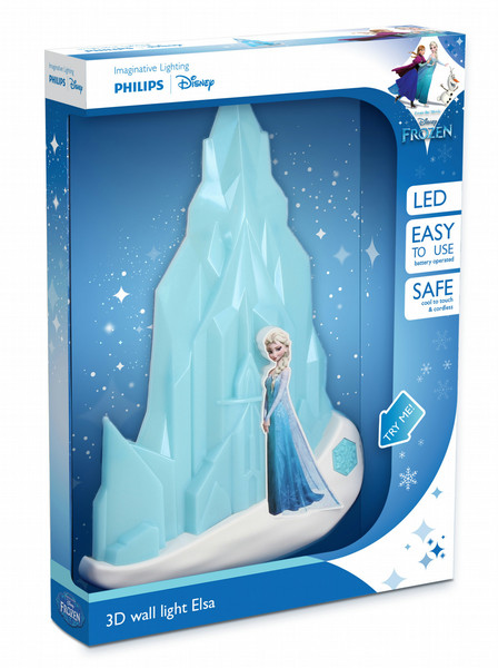 Philips Disney Frozen Стена LED Синий, Белый baby night-light