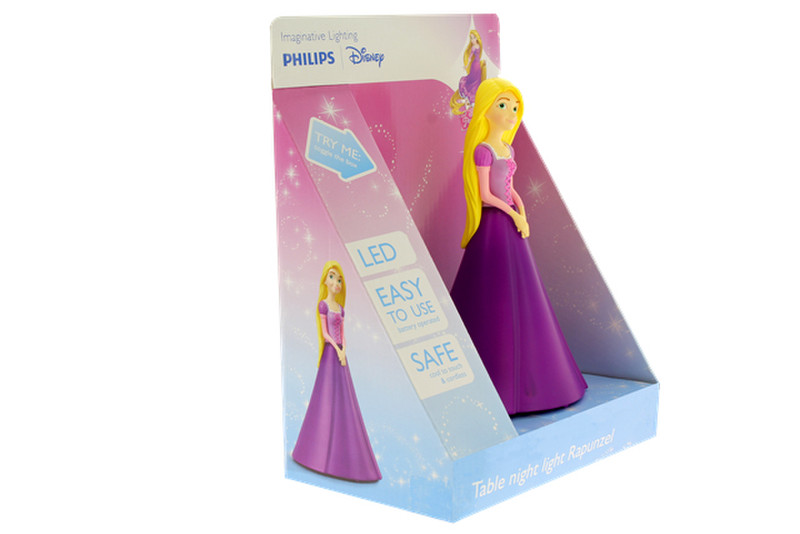 Philips Rapunzel Отдельностоящий LED Разноцветный baby night-light