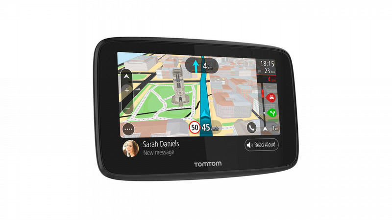 TomTom GO 520 Fixed 5Zoll Touchscreen Schwarz, Grau Navigationssystem