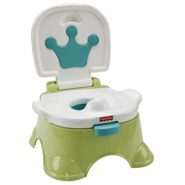Fisher Price Everything Baby Royal Stepstool Blue,Green,White potty seat