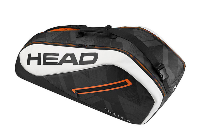 HEAD Tour Team 6R Combi Black,Grey,Orange,White duffel bag