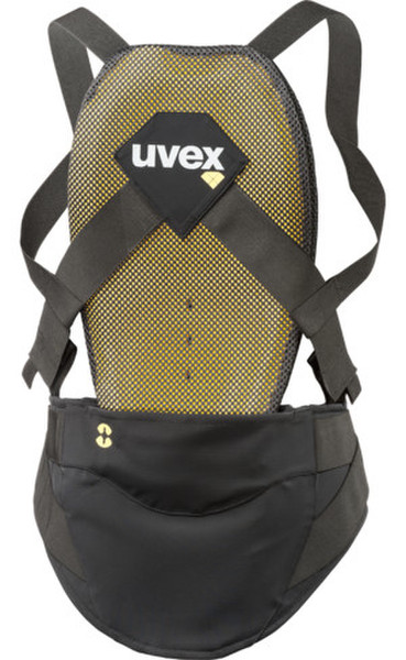 Uvex 4490277200 XL Skifahren Rückenprotektor Männlich XL Schwarz Wintersportkörperschutz