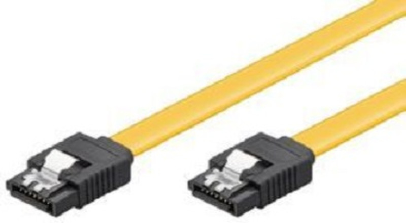 GR-Kabel BB-257 0.1m SATA 7-pin SATA 7-pin Yellow SATA cable