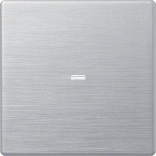 Hager WYA266A1 Aluminium switch plate/outlet cover