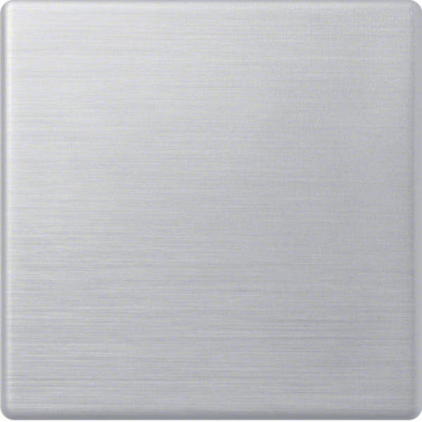 Hager WYA066A1 Silver switch plate/outlet cover